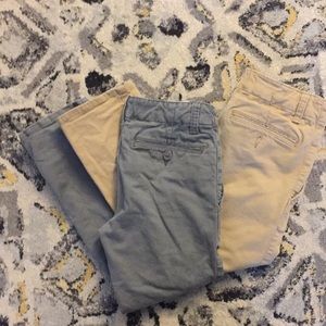 Gap Kids Stretch Khakis size 6 Regular Bundle